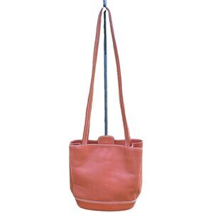 Montbui Difusion Leather Tan  Crossbody Purse